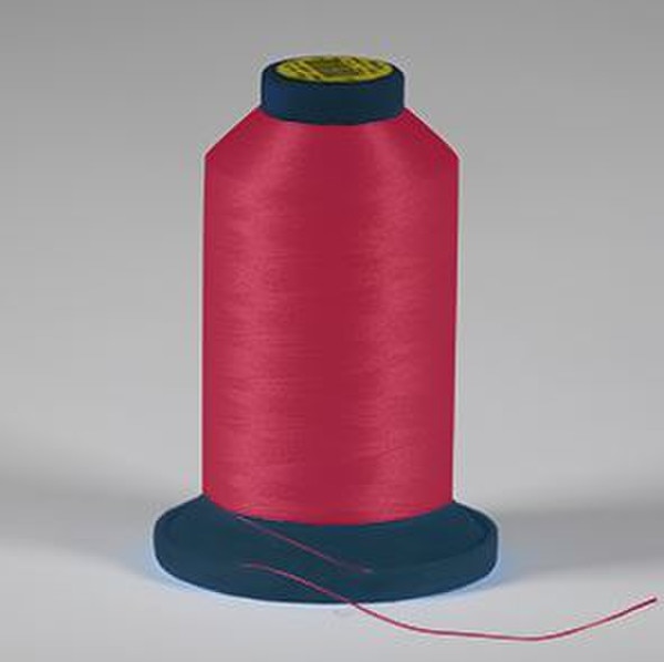 Robison Anton Rayon #122 Embroidery Thread, 5000M Cone, Color 2378, RED